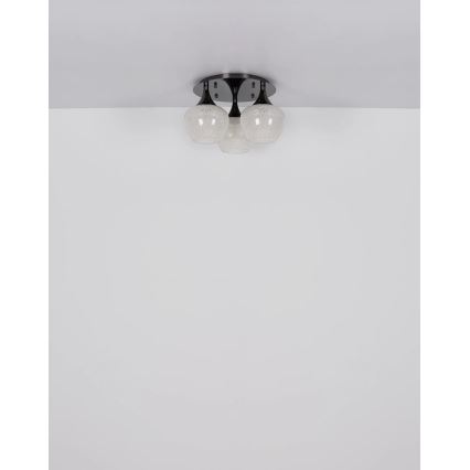 Globo - Pinnale kinnitatav lühter 3xE27/40W/230V antratsiit