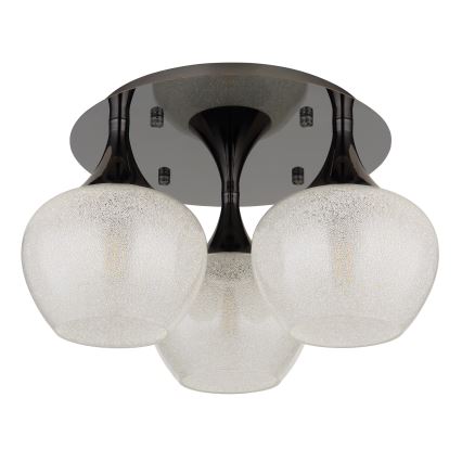 Globo - Pinnale kinnitatav lühter 3xE27/40W/230V antratsiit