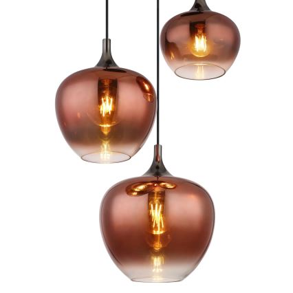 Globo - Lühter 3xE27/40W/230V vask