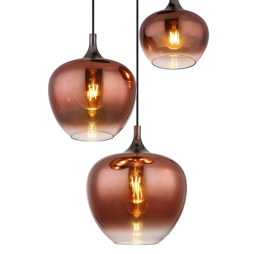 Globo - Lühter 3xE27/40W/230V vask