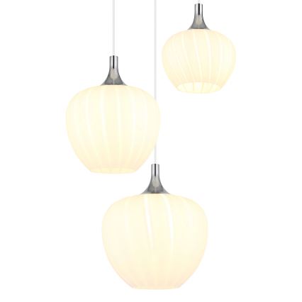 Globo - Lühter 3xE27/40W/230V valge