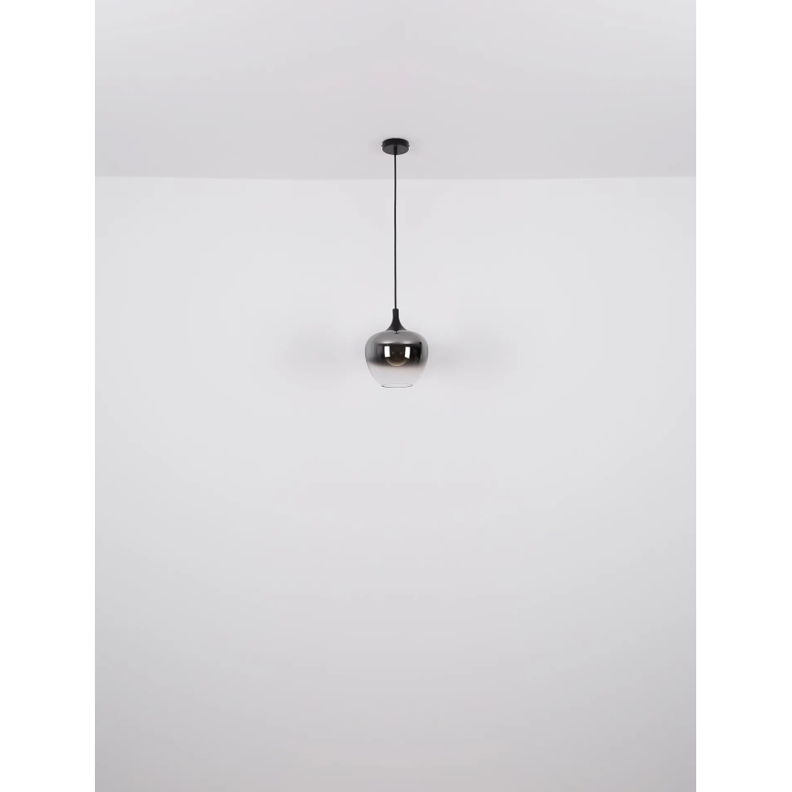 Globo - Lühter 1xE27/40W/230V d. 24 cm must