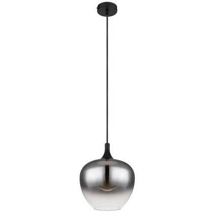 Globo - Lühter 1xE27/40W/230V d. 24 cm must