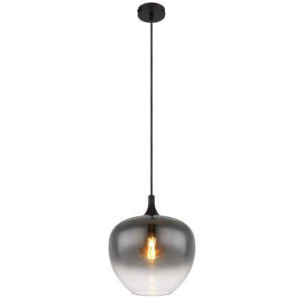 Globo - Lühter 1xE27/60W/230V d. 29 cm must