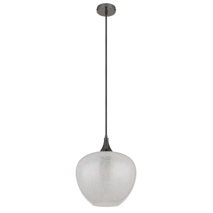 Globo - Lühter 1xE27/40W/230V d. 29 cm valge/antratsiit