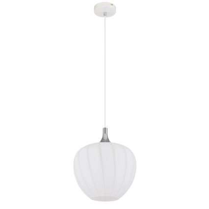 Globo - Lühter 1xE27/60W/230V d. 29 cm valge