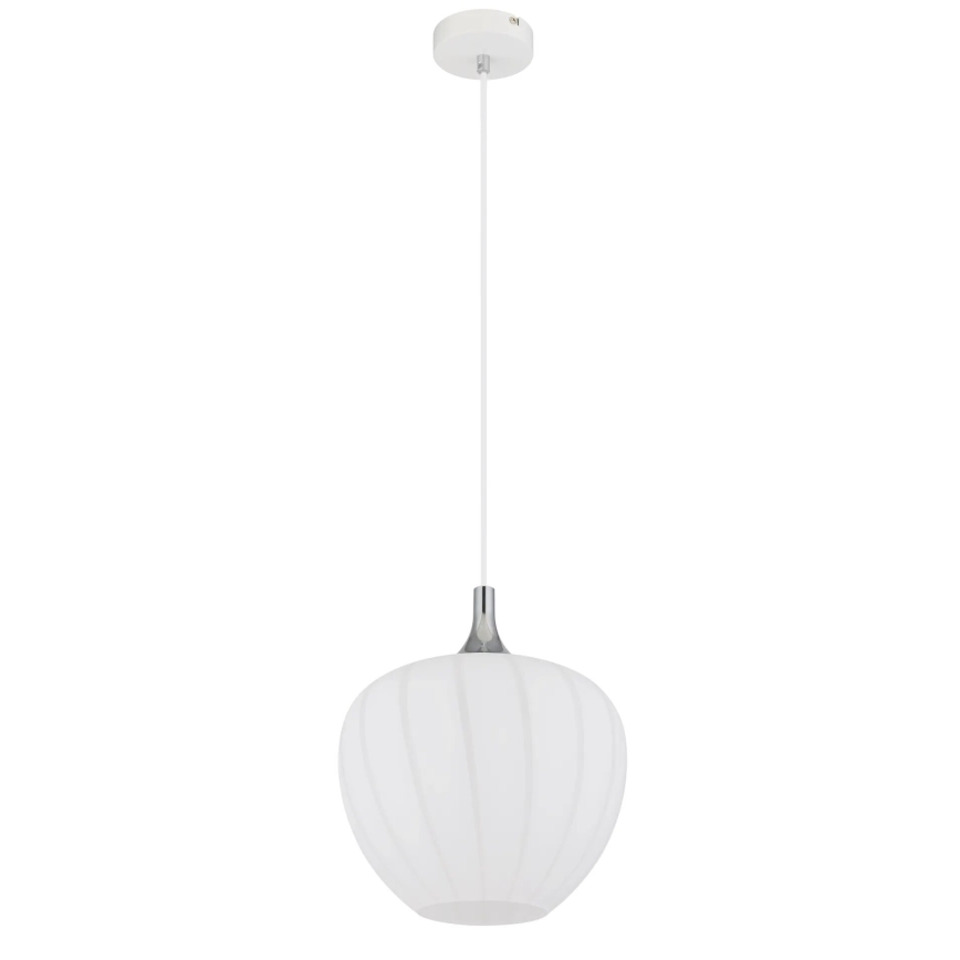 Globo - Lühter 1xE27/60W/230V d. 29 cm valge