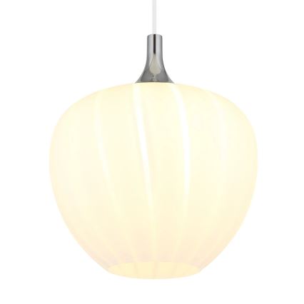 Globo - Lühter 1xE27/60W/230V d. 29 cm valge