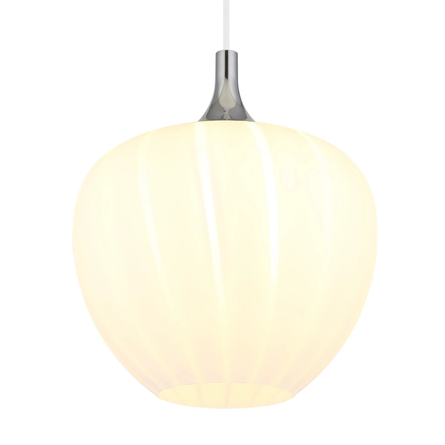 Globo - Lühter 1xE27/60W/230V d. 29 cm valge