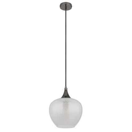 Globo - Lühter 1xE27/40W/230V d. 24 cm valge/antratsiit