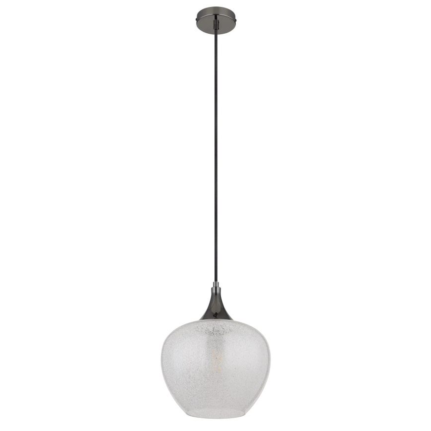 Globo - Lühter 1xE27/40W/230V d. 24 cm valge/antratsiit