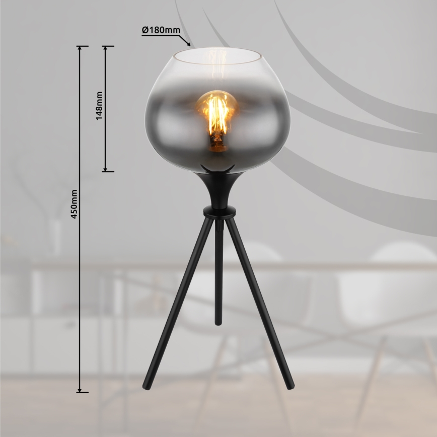 Globo - laualamp 1xE27/40W/230V must