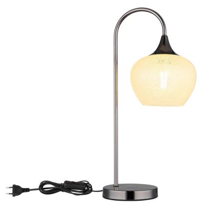 Globo - Laualamp 1xE27/40W/230V valge/antratsiit