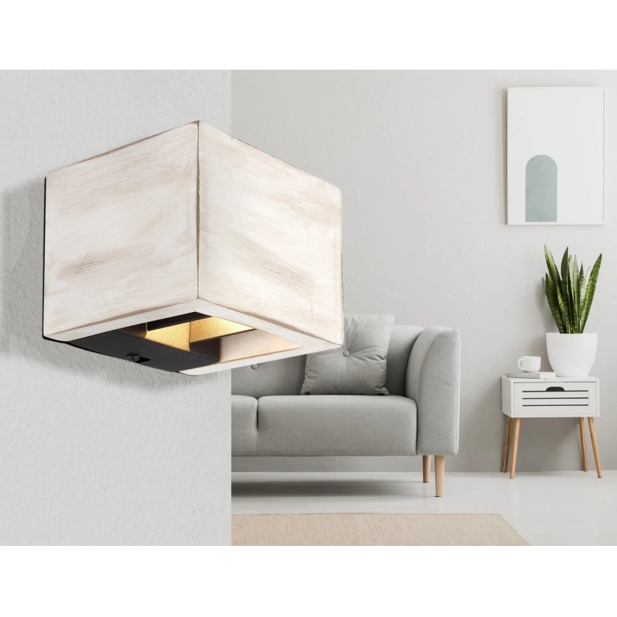 Globo - LED Seinavalgusti LED/8W/230V kreemikas