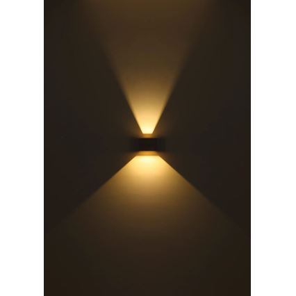 Globo - LED Seinavalgusti LED/8W/230V pruun