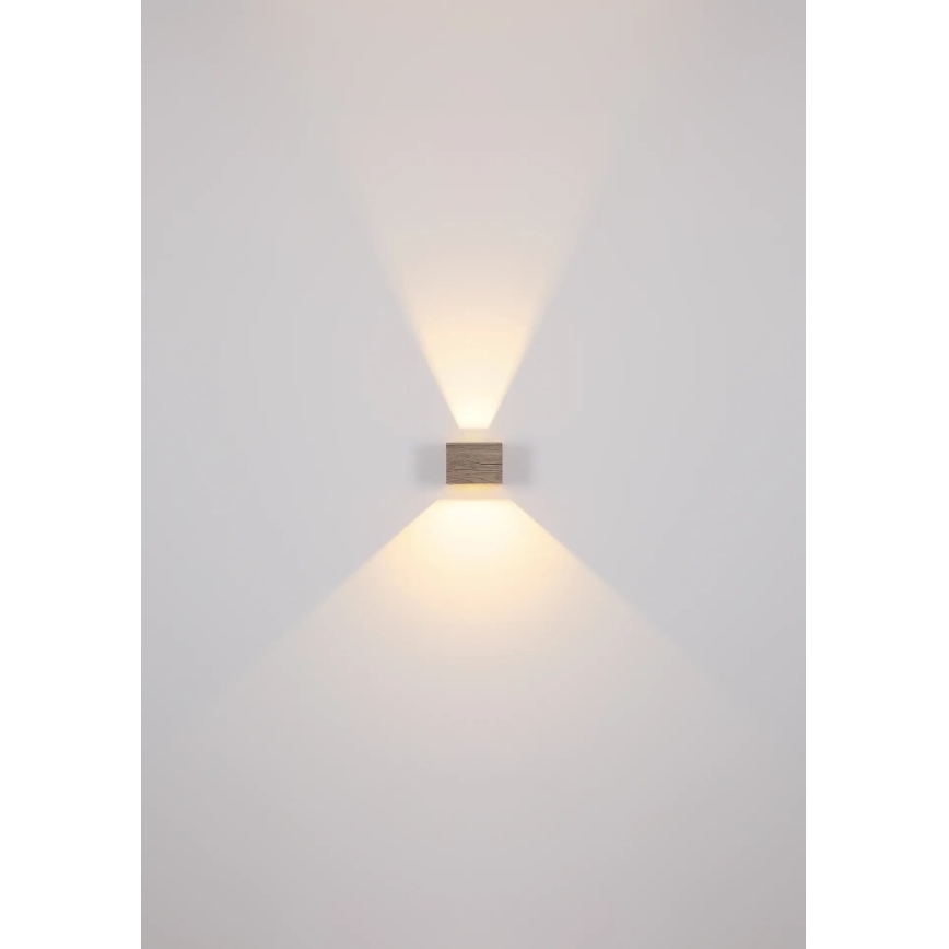 Globo - LED Seinavalgusti LED/8W/230V pruun