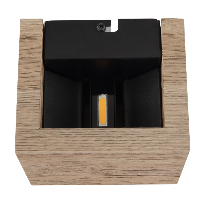 Globo - LED Seinavalgusti LED/8W/230V pruun