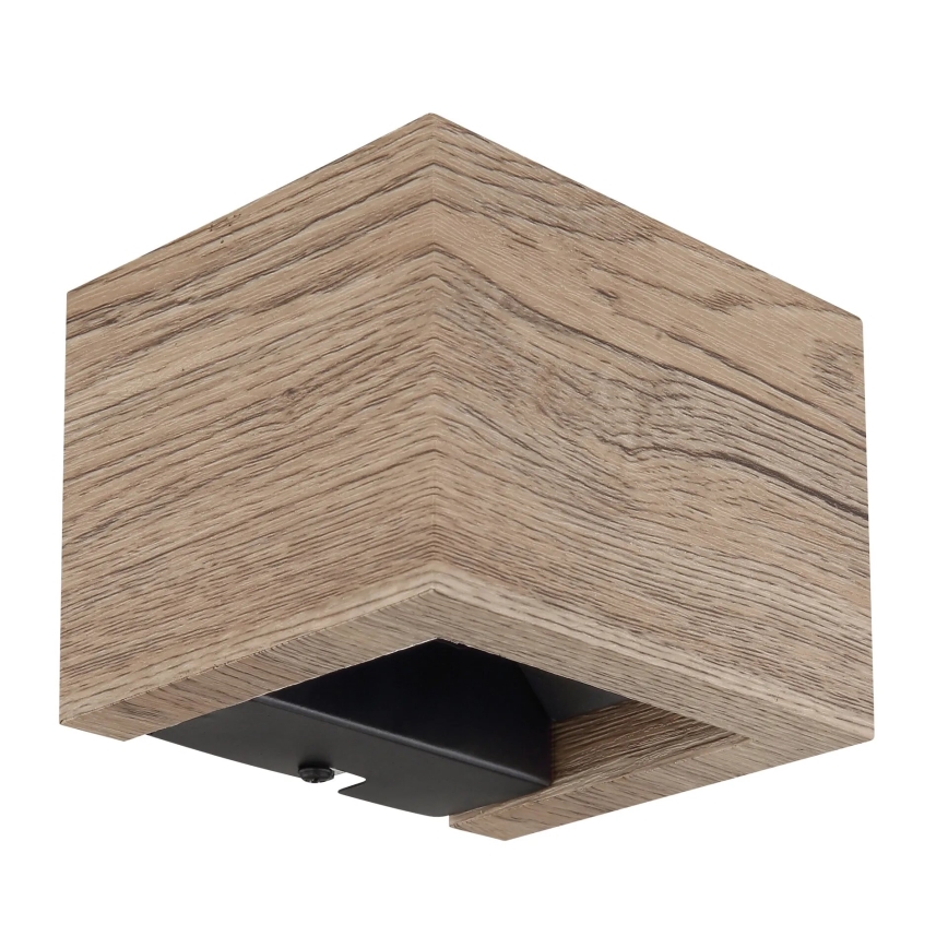 Globo - LED Seinavalgusti LED/8W/230V pruun