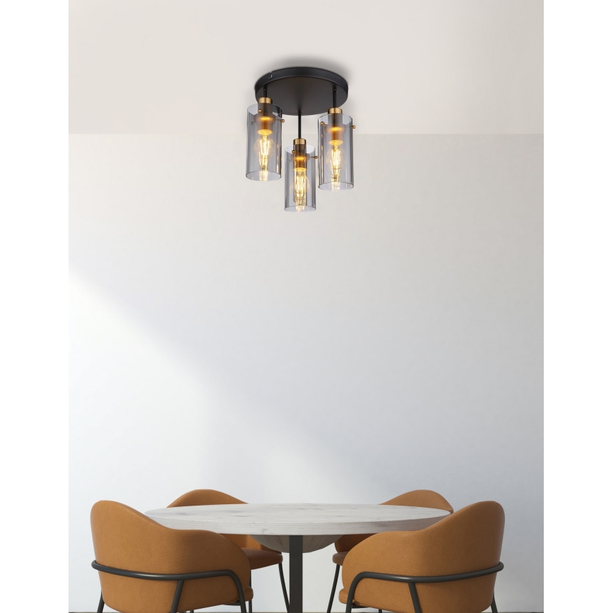 Globo - Pinnale kinnitatav lühter 3xE27/40W/230V