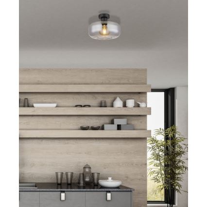 Globo - Pinnale kinnitatav lühter 1xE27/40W/230V d. 28 cm hall