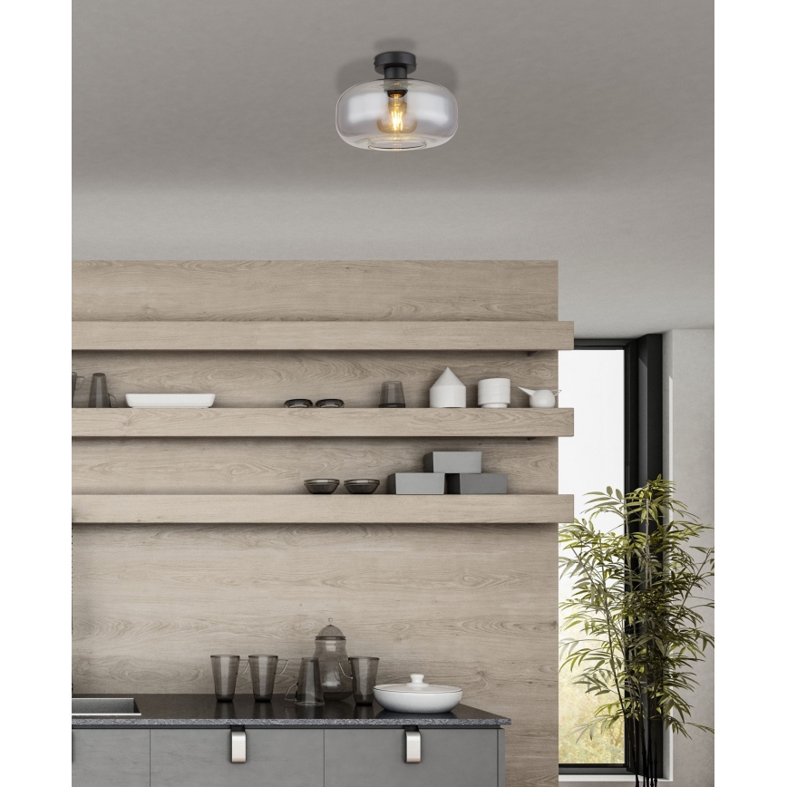 Globo - Pinnale kinnitatav lühter 1xE27/40W/230V d. 28 cm hall