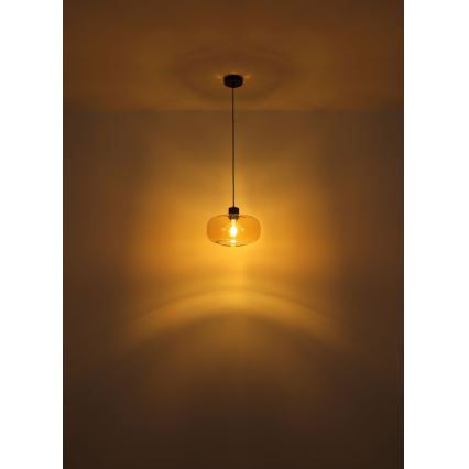 Globo - Lühter 1xE27/40W/230V d. 28 cm läbipaistev