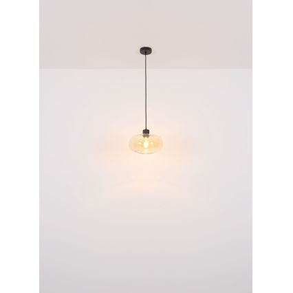 Globo - Lühter 1xE27/40W/230V d. 28 cm läbipaistev