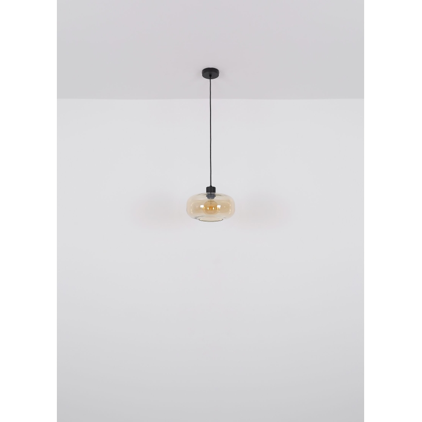 Globo - Lühter 1xE27/40W/230V d. 28 cm läbipaistev