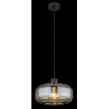Globo - Lühter 1xE27/40W/230V d. 28 cm läbipaistev