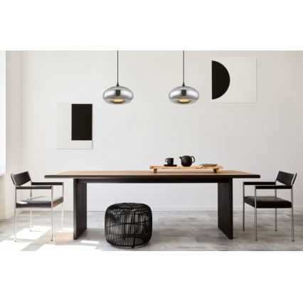 Globo - Lühter 1xE27/60W/230V läikiv kroom