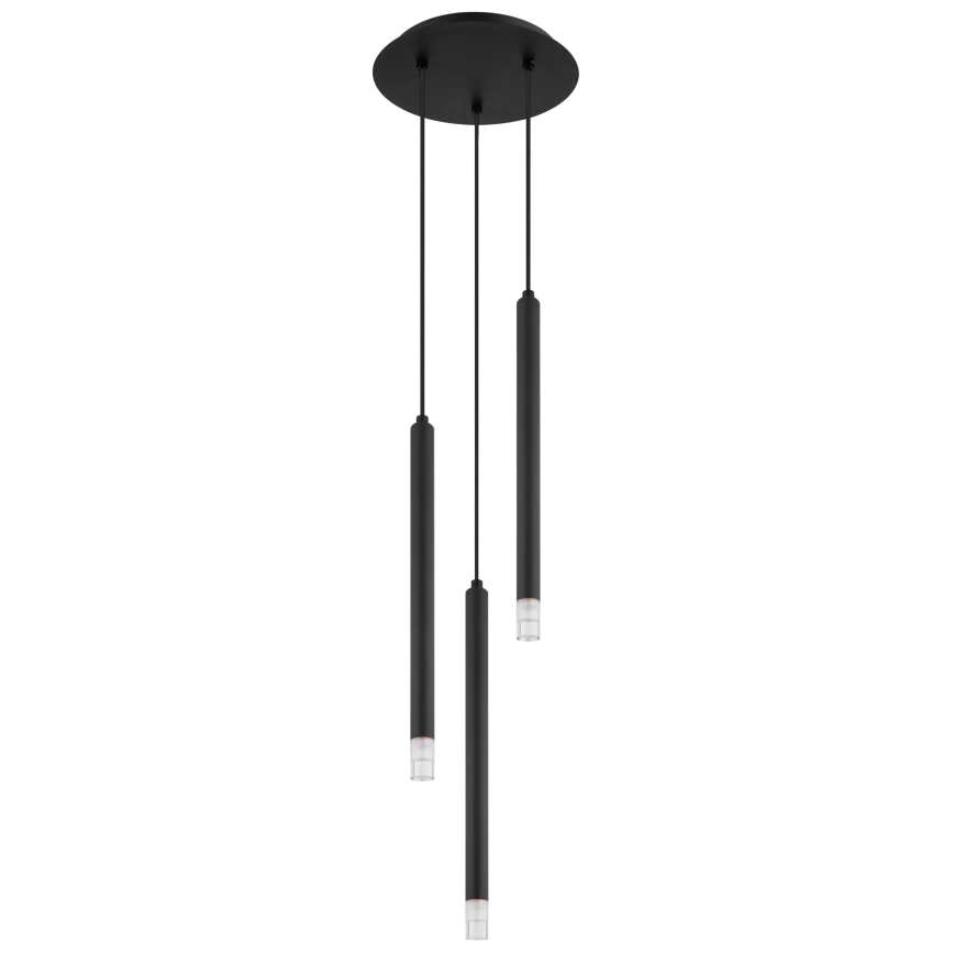 Globo - Lühter 3xG9/4W/230V d. 24 cm must