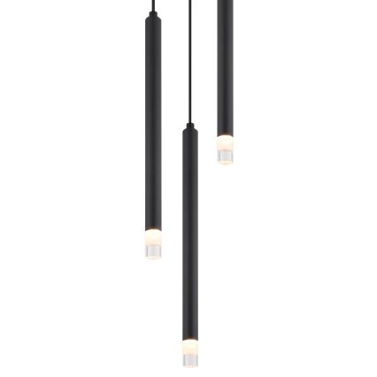 Globo - Lühter 3xG9/4W/230V d. 24 cm must