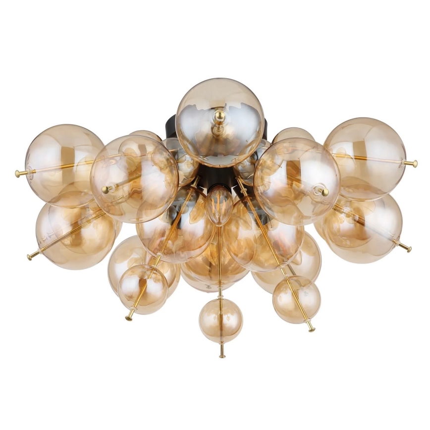 Globo - Pinnale kinnitatav lühter 3xE14/25W/230V d. 55 cm kuldne