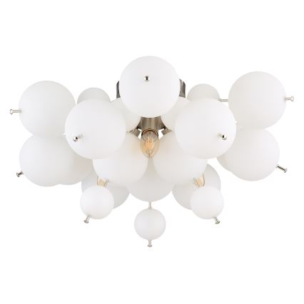 Globo - Pinnale kinnitatav lühter 3xE14/25W/230V d. 55 cm valge