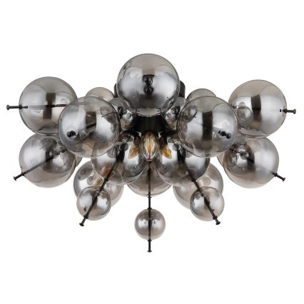 Globo - Pinnale kinnitatav lühter 3xE14/25W/230V d. 55 cm must