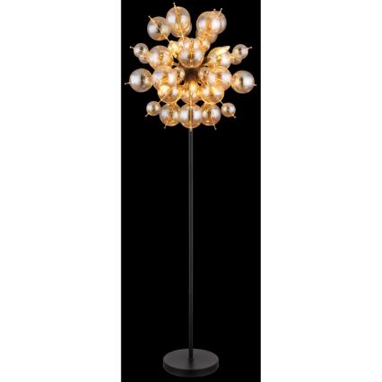 Globo - kuldne põrandalamp 6xE14/25W/230V