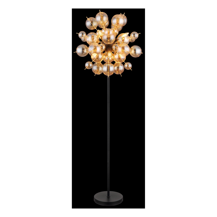 Globo - kuldne põrandalamp 6xE14/25W/230V