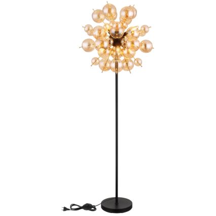 Globo - kuldne põrandalamp 6xE14/25W/230V