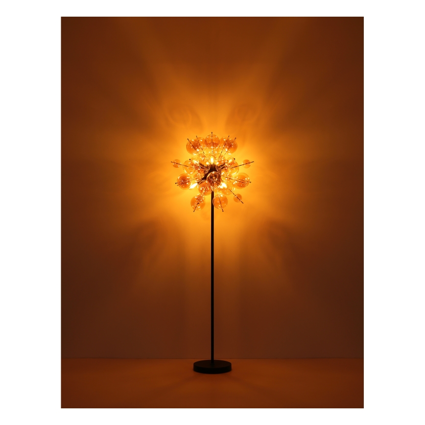 Globo - kuldne põrandalamp 6xE14/25W/230V