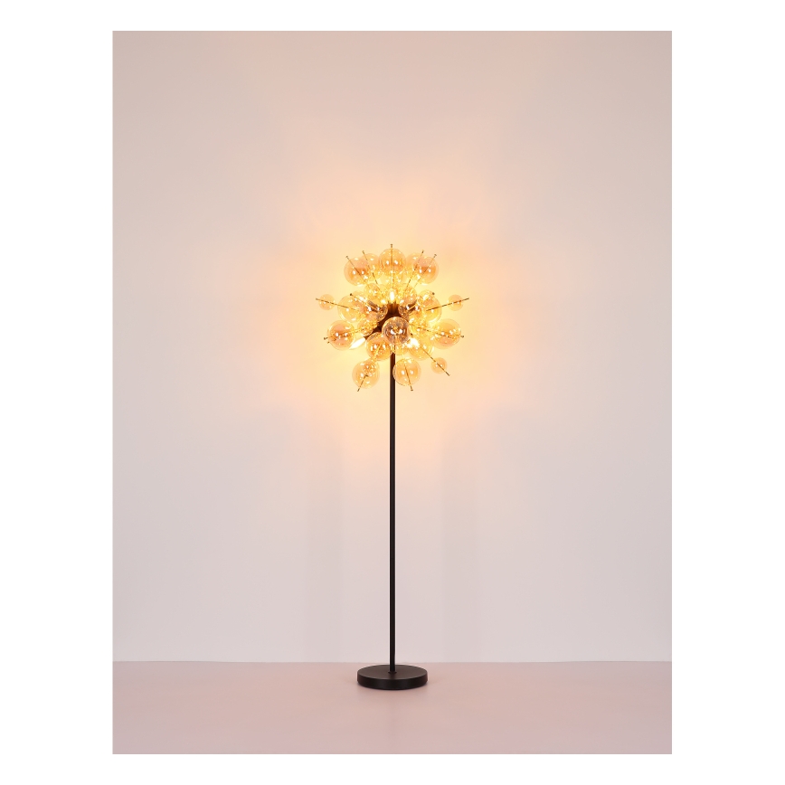 Globo - kuldne põrandalamp 6xE14/25W/230V