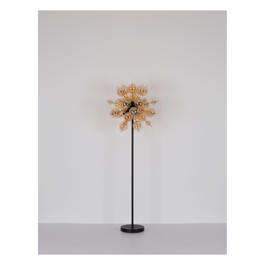 Globo - kuldne põrandalamp 6xE14/25W/230V