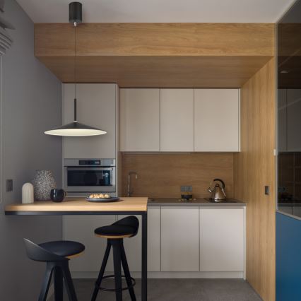 Globo - LED-rippvalgusti traadiga LED/18W/230V 4000K must