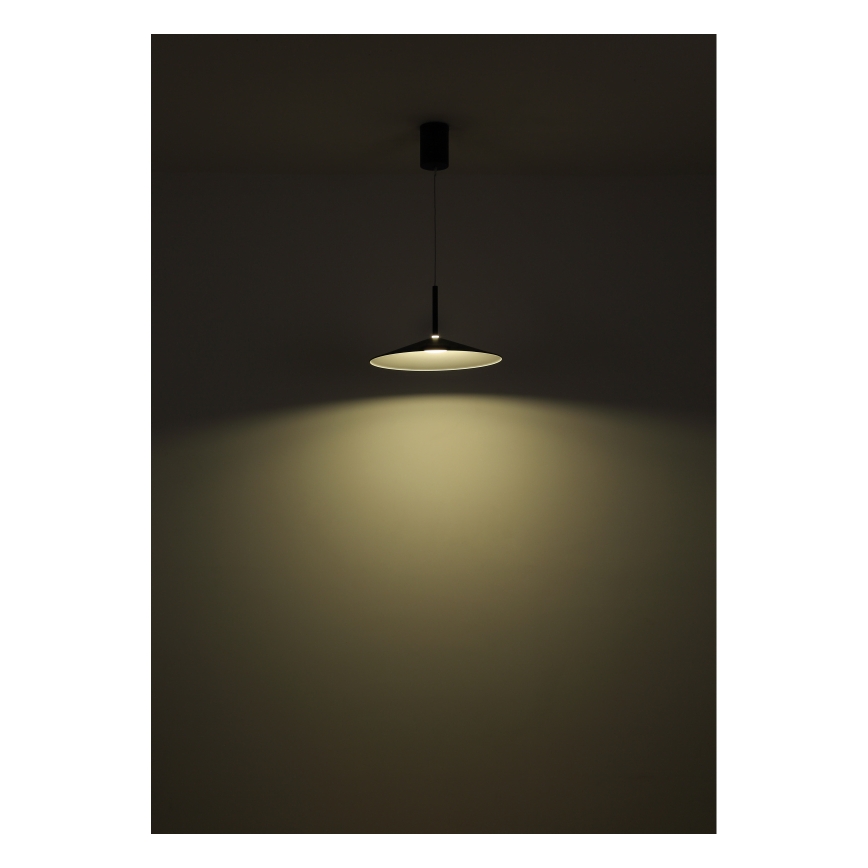 Globo - LED-rippvalgusti traadiga LED/18W/230V 4000K must