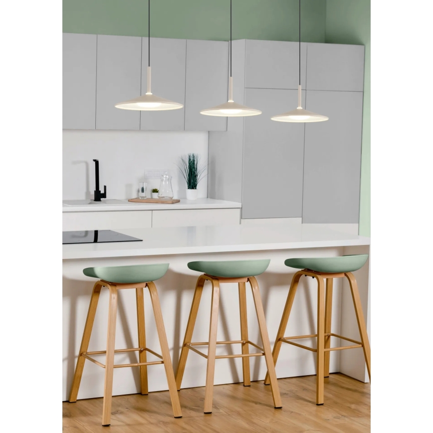 Globo - LED-kaabliga ripatslühter LED/24W/230V 4000K beež