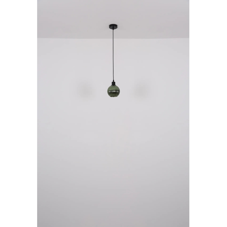 Globo - Lühter 1xE27/25W/230V d. 15 cm roheline