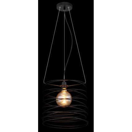 Globo 15640H - Ripplühter kaabliga TILLY 1xE27/60W/230V must