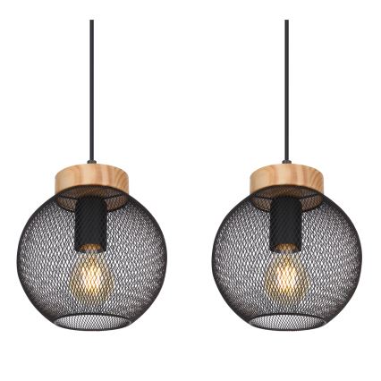 Globo - Ripplühter kaabliga 4xE27/40W/230V