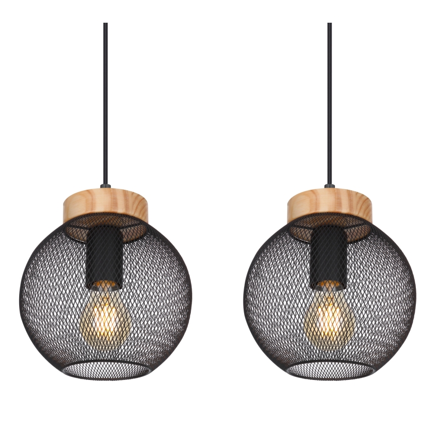 Globo - Ripplühter kaabliga 4xE27/40W/230V
