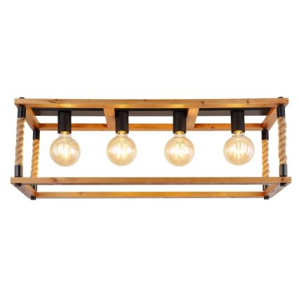 Globo 15691-4D - Laevalgusti VERNON 4xE27/60W/230V