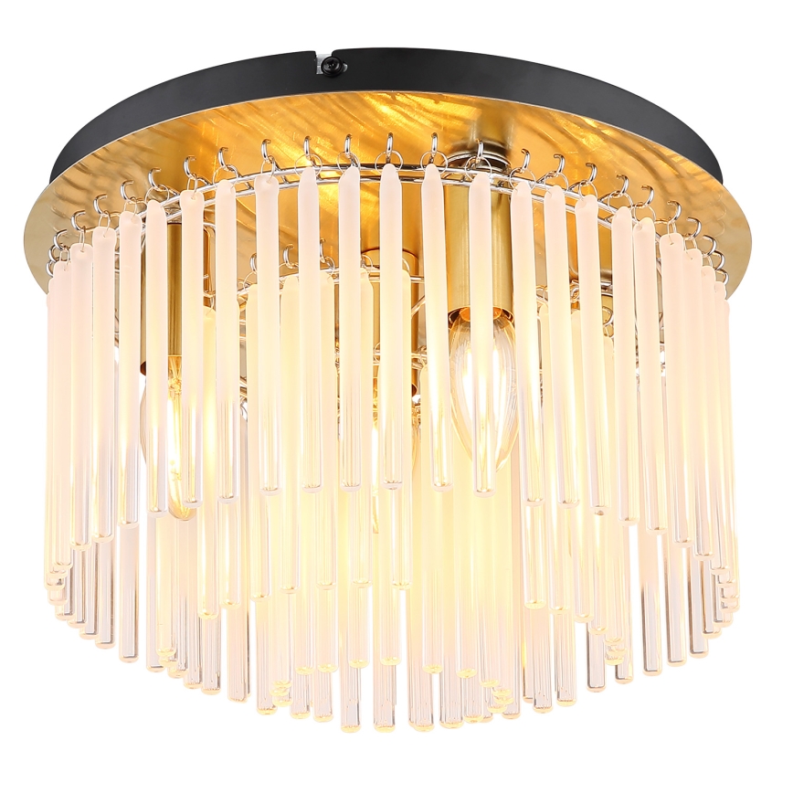 Globo - Laevalgusti 5xE27/60W/230V d. 32 cm kuldne